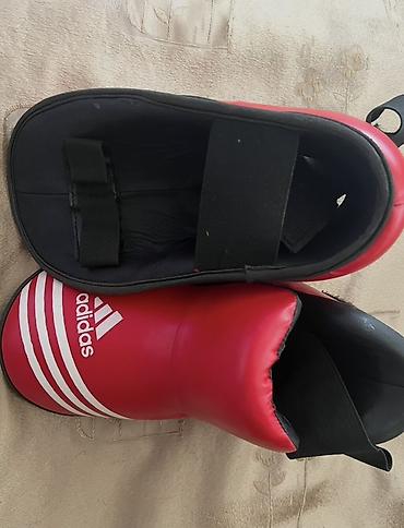 Boks aparatları: Kickboks/Karate/Taekwondo üçün tam qoruyucu dəst(3-4 dəfə istifadə — 5