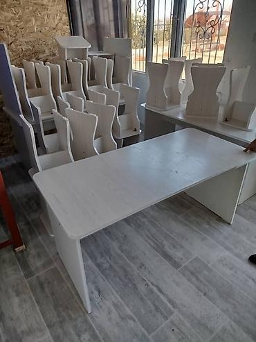 Парты: Парта, Новый, С полками, Для мальчика, Взрослая, ДСП, Платная доставка, цвет - Серый — 11