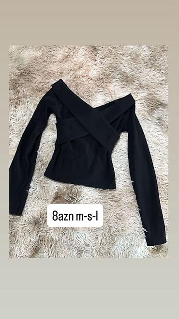 Другая женская одежда: Qadın geyimləri paketi 1) Qara slim-fit zipli üst - Önü tam — 10