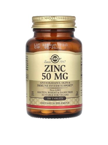 sac ve dirnaq ucun vitamin: Zinc - 30 AZN Əldə vardır Amerikadan sifariş olunub İnstagram: Spring