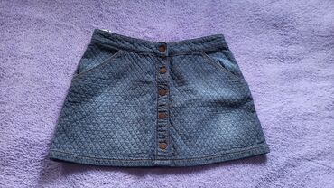 teksas suknja duga: XL (EU 42), Mini, bоја - Svetloplava