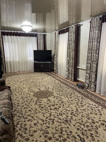 отдых за городом бишкек: 100 м², 3 комнаты, Свежий ремонт С мебелью