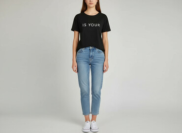 gan t shirty: Sinsay, T-shirt damski, rozmiar XS