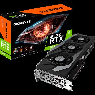 notbuk alıram: Videokart Gigabyte GeForce RTX 3080, 12 GB, İşlənmiş