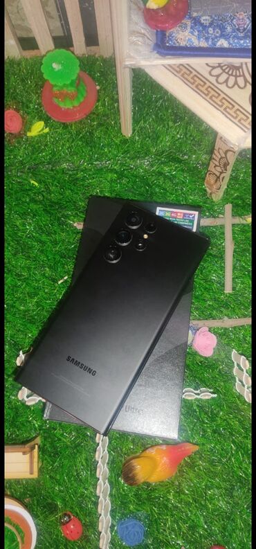 Samsung: Samsung Galaxy S22 Ultra, 256 GB, rəng - Qara, İki sim kartlı — 7