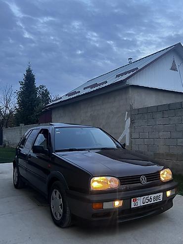 автоломбард продажа авто бишкек: Volkswagen Golf: 1992 г., 1.8 л, Кол менен иштөөчү, Бензин, Хетчбек — 3
