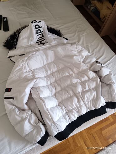 krznene jakne: Jacket 2XL (EU 44), color - White