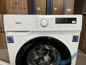 Стиральные машины: Стиральная машина Midea, Новый, Автомат, До 9 кг, Компактная at lalafo.kg — 6 Стиральные машины: Стиральная машина Midea, Новый, Автомат, До 9 кг, Компактная — 6