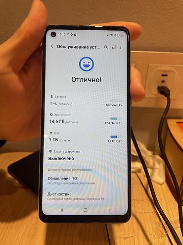 samsung galaxy watch: Samsung Galaxy A21S, Б/у, 32 ГБ, цвет - Белый — 2