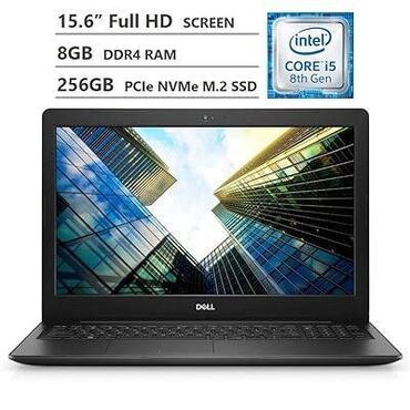 Printerlər: Dell 15.6 ", Intel Core i5, 256 GB