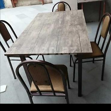 kicik masa kafe: Kafe və restoranlar üçün 4 nəfərlik 6 nəfərlik 8 nəfərlik stul və — 5