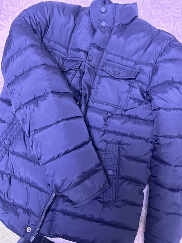 куртка весенняя мужская: Куртка 3XL (EU 46), цвет - Черный