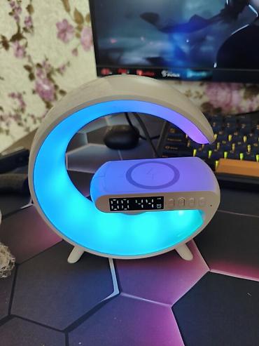 Колонки для ПК и ноутбуков: Колонка+Лампа+часы Продается вот такая вот настольная лампа . В ее — 3