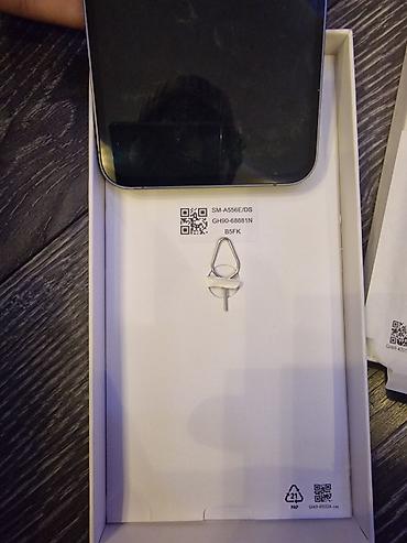 samsung galaxy not 20: Samsung Galaxy A55, 128 GB, rəng - Göy, Barmaq izi, Face ID — 10