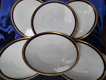 Kuhinjski setovi: Lux tanjiri 1939g+ Heinrich - Co. Bavaria. Luksuzna retka serija — 5