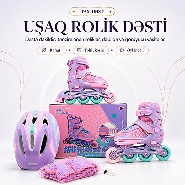 Roliklər: №: 16292 Məhsulun adı: Roliklər, 10 yaşdan, Bənövşəyi Brend: No Brand — 2
