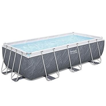 кама: Каркасный бассейн Bestway Steel Pro MAX, прямоугольный — 2