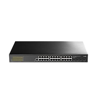 tp link modem satilir: CUDY GS2024S2 – 24 Port L2 İdarə Olunan Gigabit Switch, 4× SFP — 1
