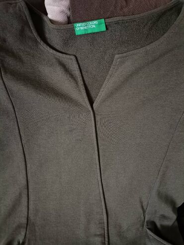 Haljine: Benetton haljinica - tunika maslinasto zelene boje. Univerzalna — 5