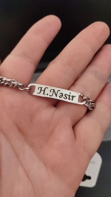 Bilərziklər: Özəl Lazer yazılı qolbaqlar — 9