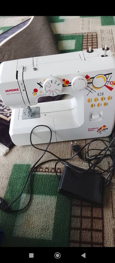 швейная машинка сатылат: Тигүүчү машина Janome, Электромеханикалык, Автомат