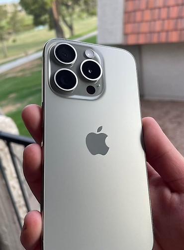 крышка на титан: Apple iPhone 15 Pro (Natural Titanium) - Корпус из титана с матовым — 1