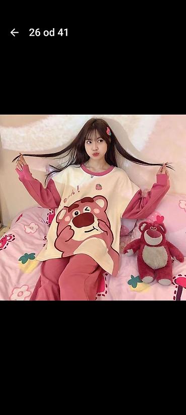 Pidžame: Ženske pidžame – dvodelni kompleti - Gornji deo: dug rukav, udoban — 13