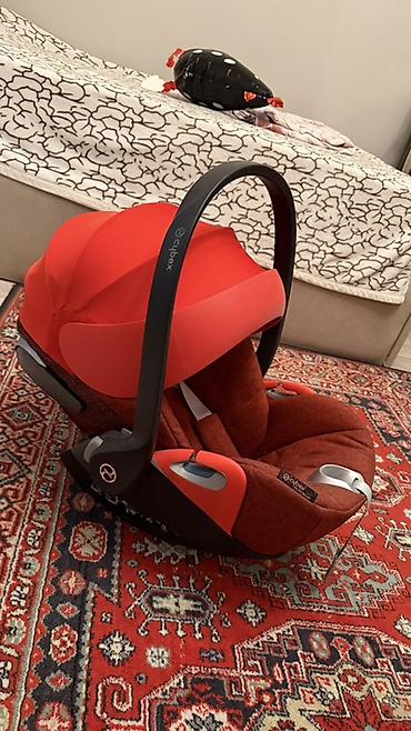 cybex автолюлька: Автокресло, цвет - Красный, Б/у — 3