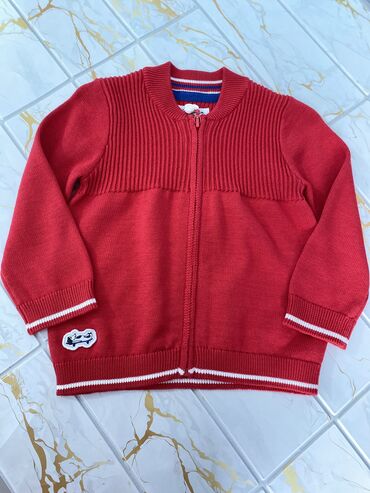 красные мужские свитера: Хлопок 100% французский бренд размер 80 (9-12 месяцев)