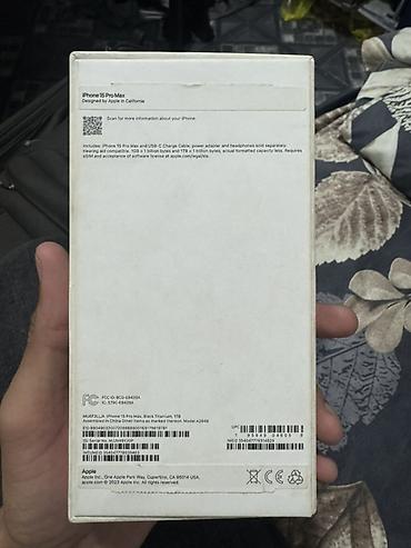 Apple iPhone: IPhone 15 Pro, цвет Black Titanium 84% Здоровье батареи Двойная ESIM — 10