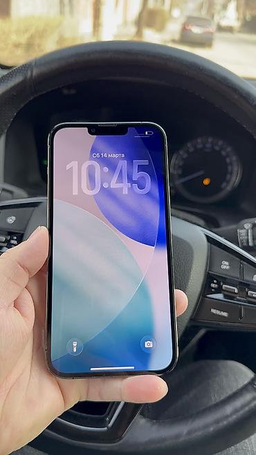 Apple iPhone: IPhone 13 Pro Max, Б/у, 256 ГБ, 80 % — 13