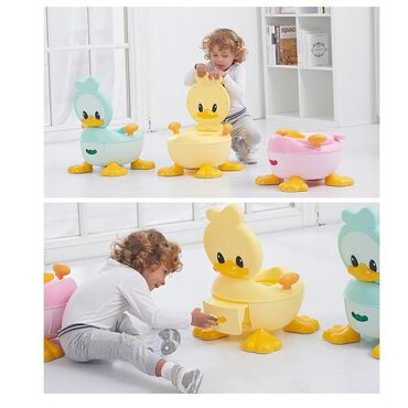 Uşaqlar üçün digər mallar: Gigiyenik olaraq təmiz matereallardan hazırlanmış ördək dekorlu 2 / 1 — 6