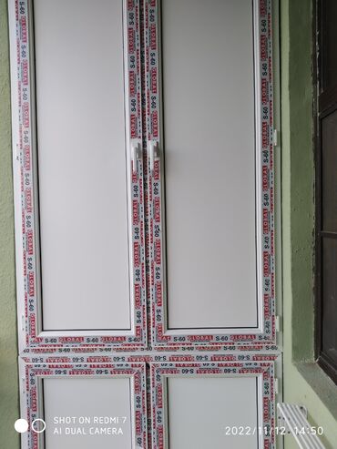 Digər mebel: Balkon üçün plastik şkafların yığılması və quraşdırılması Ağ rəngdə 90 — 5