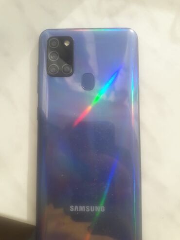 samsung a5 ekran: Samsung Galaxy A21S, 32 GB, rəng - Göy, Sensor, Barmaq izi, İki sim kartlı