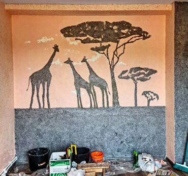 Maye divar kağızları: Dekorativ divar örtüyü – teksturlu boya/şpaklyovka sistemi - İnteyer — 8