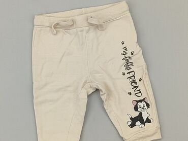 białe legginsy dla chłopca: Sweatpants, Fox&Bunny, 3-6 months, condition - Very good