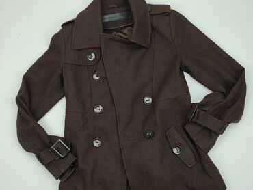 bluzki brazowa: Пальто жіноче, S, стан - Хороший
