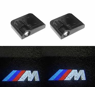 Tuning oprema: LED projektori logotipa za vrata automobila – set 2 kom - Bežični — 1