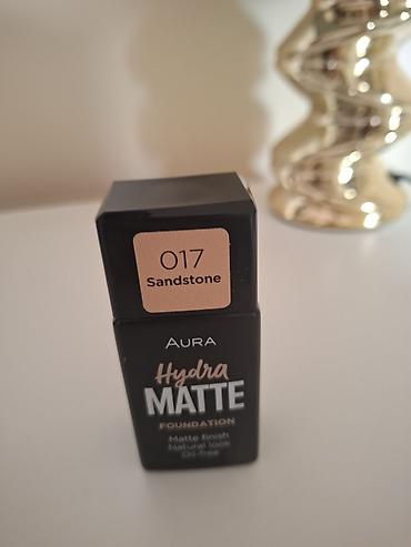 forma ideale vrsac: Aura Hydra Matte Foundation – nijansa 017 Sandstone - Tekući puder sa — 1