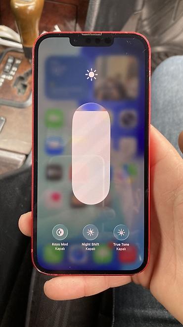 ikinci el pitiminutka: IPhone 13, Qırmızı, Face ID — 3