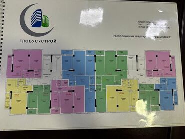 продаю квартиру итальянский квартал: 1 бөлмө, 43 кв. м, Элитка, 7 кабат, ПСО (өзү оңдоп түзөтүп бүтүү үчүн)
