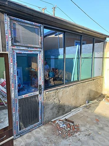 plastik qapi pencere sirketleri: Yeni İkiqat şüşə paketi Plastik pəncərə, Еni: 1000 sm, Uzunluğu: 1000 sm, Pulsuz quraşdırma — 1