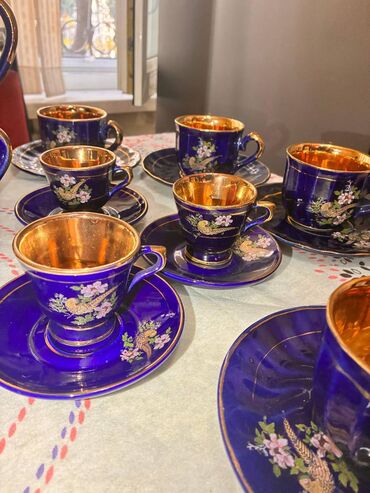 Çay dəstləri və servizlər: Çay dəsti, rəng - Göy, Kobalt, 6 nəfərlik -da lalafo.az — 5 Çay dəstləri və servizlər: Çay dəsti, rəng - Göy, Kobalt, 6 nəfərlik — 5