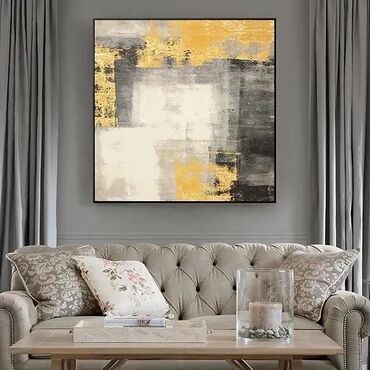 Dizayn, layihə: Modern. Abstrakt janr. Tək tablo. Müasir interyerdə mütləqdir, çünki — 32