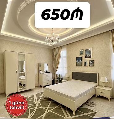 Yataq otağı mebel dəsti Qiymət: 650₼ Təhvil: 1 günə (şəkildə