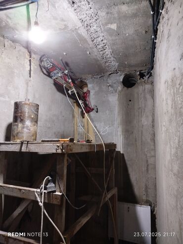 Beton işləri: Beton kəsmə beton deşmə xidməti Karot - HILTI DD 200 / 350 ilə 25 ° — 26