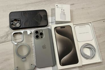 mobilni: Apple iPhone iPhone 15 Pro Max, 256 GB, Silver, Guarantee, Credit, Broken phone