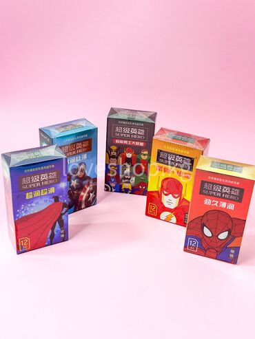 многоразовые презервативы купить: Презервативы в стиле супергероев Анальные пробки, сексшоп