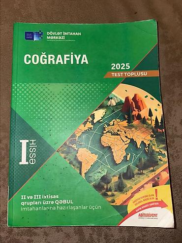 Книги и журналы: DİM 2025 Test Topluları – 4 fənnlik dəst Satılan məhsul: Dövlət — 3