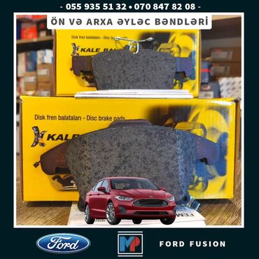 Prokladkalar, salniklər: Ön, Ford FUSİON Orijinal, Yeni